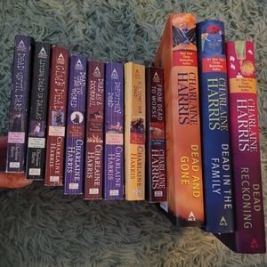 Charlene Harris The Sookie Stackhouse novels. Half are new